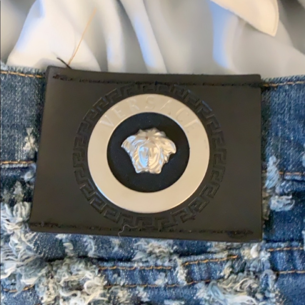 Versace Distressed Jeans - Picture 4 of 7